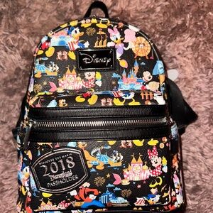 Disney Loungefly 2018 Annual Passholder Exclusive Backpack